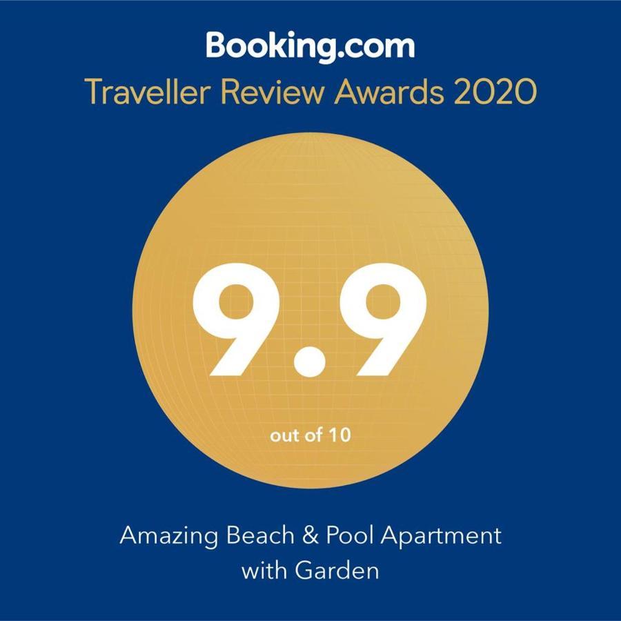 Amazing Beach & Pool Apartment With Garden 세심브라 외부 사진